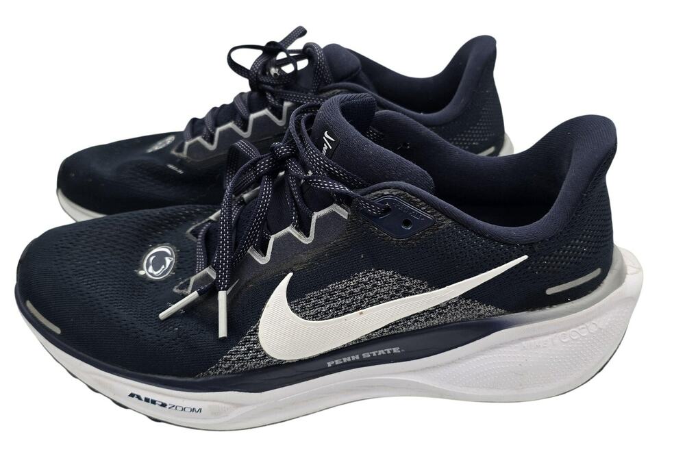 Nike Air Zoom Mens 9.5 Blue Penn State Nittany Lions Sneakers